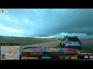 Oklahoma Enhanced Risk Chase | Live Stream Archive