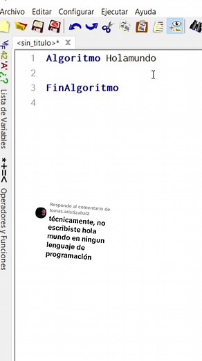 Respuesta a @tomas.aristizabal2 Corrección al vídeo: Hola mundo en diferentes lenguajes de programación ~ #parati #programming #python