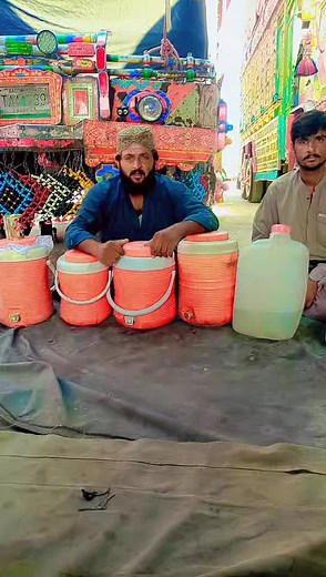 Colorful Container Game in a Festive Street Scene