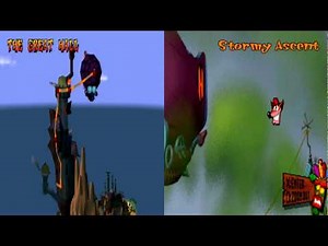 Crash Bandicoot 1: Alpha VS Retail - Common Differences