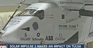 Solar Impulse 2 makes an impact on Tulsa