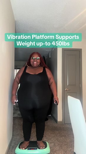 High Weight Capacity Vibration Plate for Fitness Journey