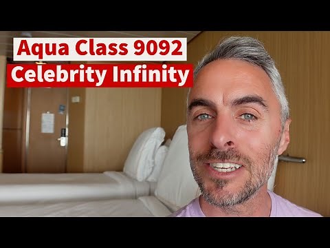 Celebrity Infinity Aqua Class 9092 Room Tour | Celebrity Cruise Line's Aqua Class