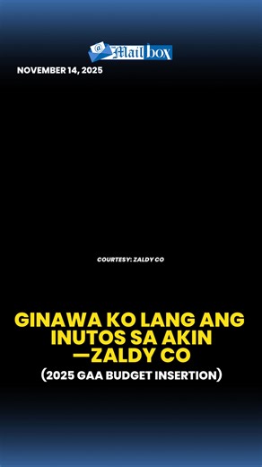 5K views · 172 reactions | PART 1| Sana hindi nila ako mapatay bago ko mailabas ang lahat.—Zaldy Co | The Mailbox | Facebook