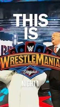 Throwback To WrestleMania 41 Night 1🔥#wwe#wrestlemania41