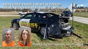 7.1K views · 100 reactions | FELONY CHARGES: Shots fired police pursuit on Friday has ended in multiple felony charges in Jasper County, Mo. to pair from Oklahoma >> BIT.ly/3NITyKG | Joplin News First | Facebook