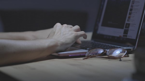 Computer, Laptop, Keyboard. Free Stock Video