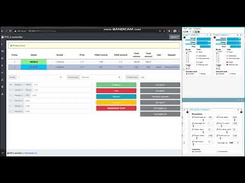 PTS 2 forecourt controller operations with pumps sales and tanks measurements