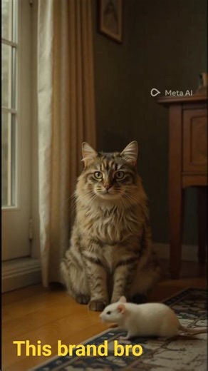 “The Mouse Pressed ONE Button… The Cat Panicked 😳”#funny shorts
