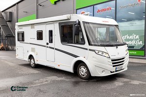 Dethleffs Advantage i 6611, Fiat 2.3 Mjet 130hv ** TRUMA, ERILLISVUOTEET, HUBBET LASKUVUODE ** 2015 - Matkailuauto - Integroitu - Nettikaravaani