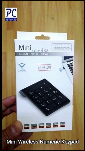 Mini Wireless Numeric Keypad
