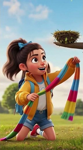 She Saved a Baby Bird in a Storm! 🐦💨 | Heartwarming 3D Animated Short