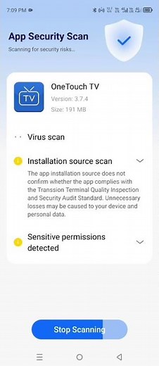 One Touch TV APK Installation Guide