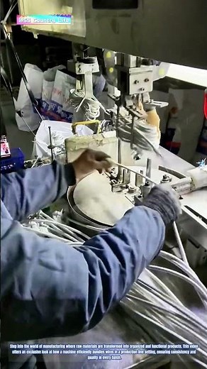 Automated Wire Bundling: The Process of Manufacturing Organized Cables