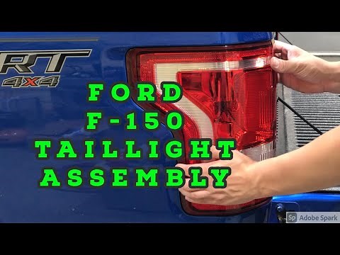 Ford F-150 Taillight Assembly Removal 2015-2020 - How to
