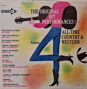 Various - The Original Hit Performances! All-Time Country & Western Volume IV
