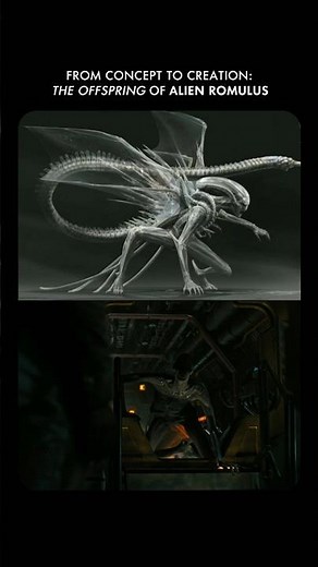 From Concept to Creation: The Offspring of Alien Romulus.|🎬: Alien Romulus (2024)