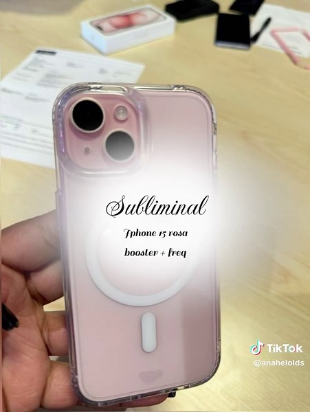 Subliminal Mantras for Manifesting iPhone 15 Rosa