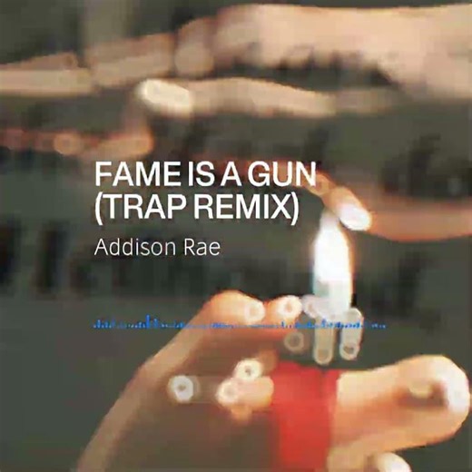 Fame Is a G*n (Trap Remix) - Addison Rae || Give Creds #shorts