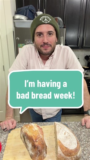 I’m having a bad bread week. Flat loaves. Weird fermentation. Questionable life choices. But here’s the thing — everyone has bad weeks. In baking. In business. In life. We learn. We adjust. We feed the starter and try again tomorrow. Progress > perfection. Always. #sourdough #breadtok #bakingfail #fyp #progressnotperfection