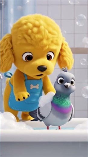 Puppy's Unexpected Rescue! 🥺🐦