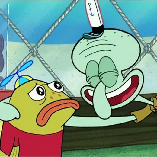 Squidward insults a kid!