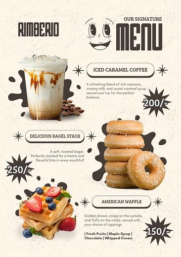 fresh custom menu card design – made with style, clarity, and your brand’s #MenuCardDesign