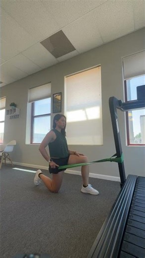 At-Home Banded Anterior Hip Joint Mobilization | Improve Hip Extension & Mobility