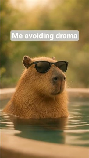 me avoiding drama #shorts