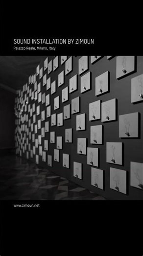 Sound Installation by Zimoun in Milano