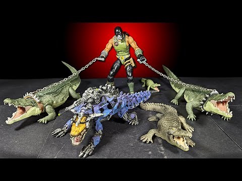 GI Joe Classified Croc Master & Fiona Review and Customization