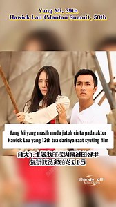 Yang Mi, 39th 杨幂 Hawick Lau(Mantan Suami), 50th 刘恺威 #aktristiongkok #actortiongkok #kisahkehidupan | 小振