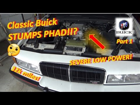 (Pt 1) Classic Buick KICKS MY ASS?! (Severe LOW POWER - '90 Regal V6)