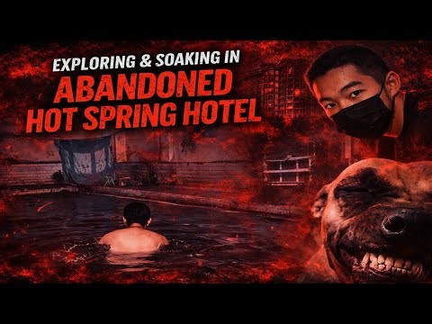 Silent Ruins | Exploring Abandoned Hot Spring Hotels | Alone in a Cold, Abandoned Pool