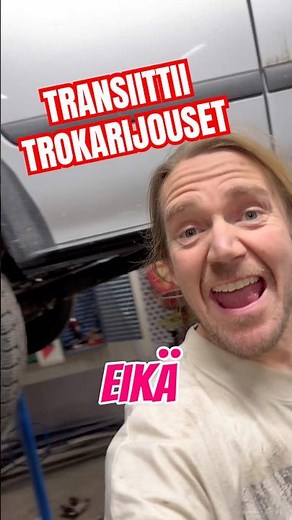 Miten asentaa Transiittiin kaljanhakujouset? Sen näkee huomenna mun kanavalta.