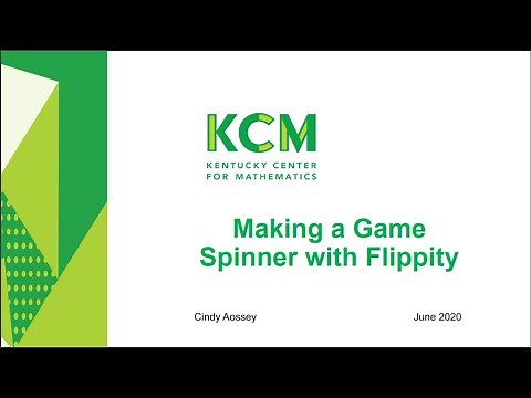 KCM How-To: Make a Game Spinner with Flippity