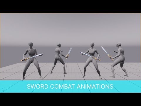 Sword Combat Animations For Unity