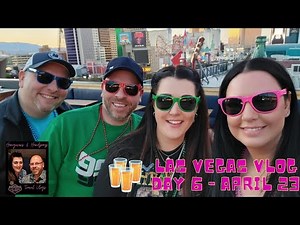 Las Vegas Vlog April 2023 Day 6 | Strip Bar Crawl |Born2Vegas | Margaritaville| Beer Park | Brewdog