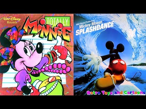 Minnie Mouse Totally Minnie Splashdance Mickey Mouse Album Commercial Retro Toys and Cartoons