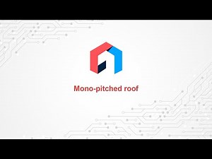 Mono-pitched roof