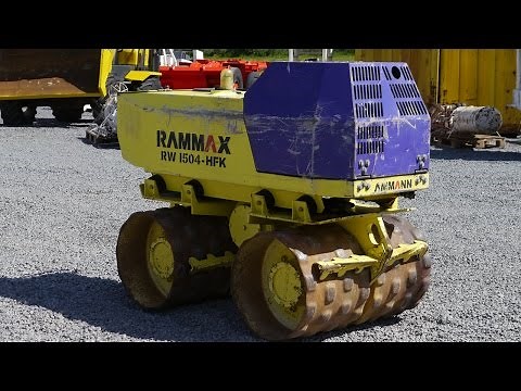 Ammann Rammax Grabenwalze gebraucht zu verkaufen