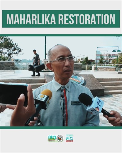 MAHARLIKA RESTORATION | Mayor Benjamin Magalong discusses the city's restoration plan for the Maharlika Livelihood Center, which is expected to start in 2025. | Baguio City Public Information Office