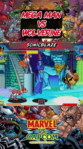 Gambit destroys Captain Commando in MvC 🃏⚔️