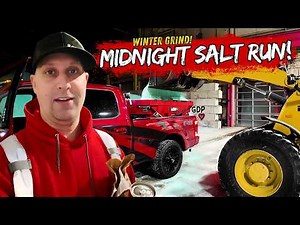 The Most Dangerous Salt Run You’ll Ever Do! (Treating For Refreeze!)