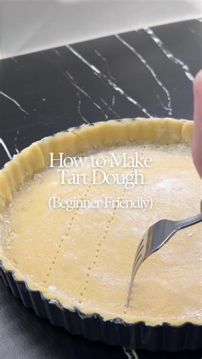 Tart dough is one of those things that feels way more intimidating than it actually is. Most recipes assume you already know what the dough should look like, how thin to roll it, or why chilling matters, and that’s where people get stuck before they even start. This is the exact method I use anytime I’m making a tart, whether it’s sweet or savory. Once you understand the process, it stops feeling scary and starts feeling reliable. Take your time, trust the steps, and remember that this dough is 