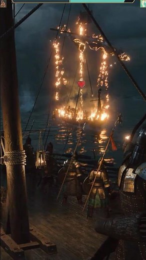 Burning Sails and Ships in War Sails!