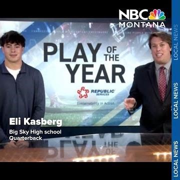 Meet Eli Kasberg, the High school football Play of the Year winner