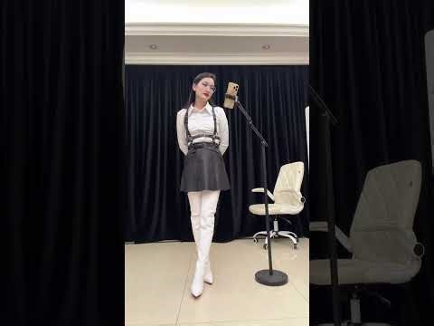 White back-zip thigh-high boots