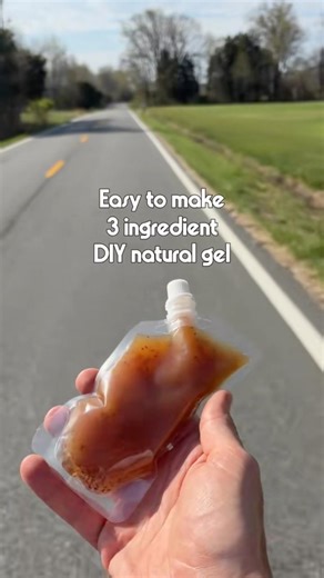 DIY natural energy gel #energygel #naturalfood #endurancetraining #diyrecipes