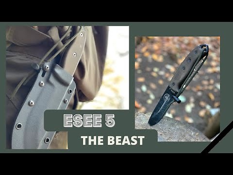 Esee 5 - Test complet du couteau et historique de la marque